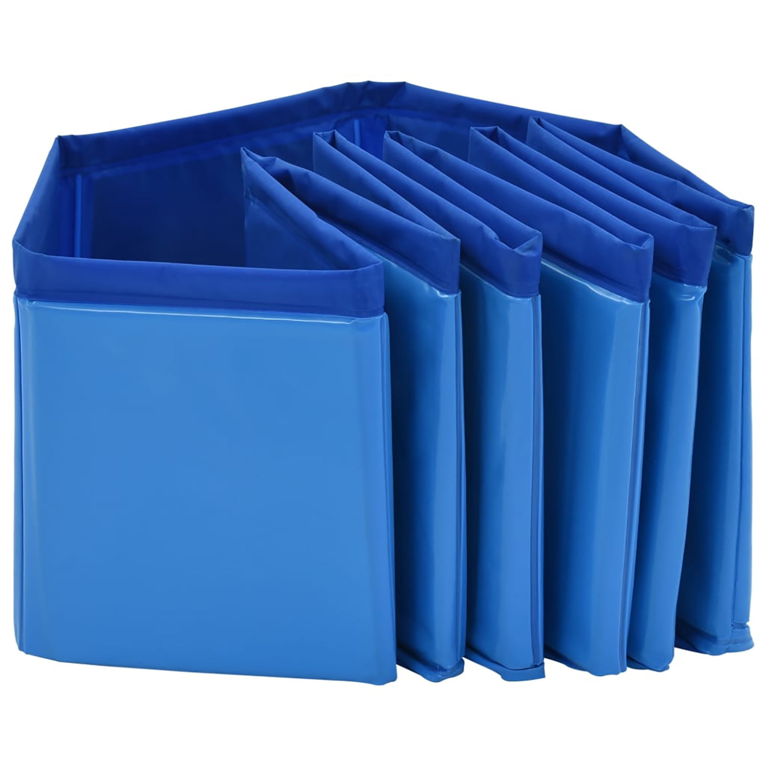 Pefilos 31.5"x7.9" Foldable Dog Swimming Pool for Large, Medium, Small Dogs, PVC Pet Pool for Outdoor Dog Bath Pool, Blue Pefilos 31.5"x7.9" Foldable Dog Swimming Pool for Large, Medium, Small Dogs, PVC Pet Pool for Outdoor Dog Bath Pool, Blue