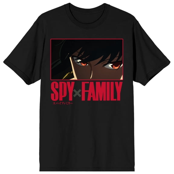 Bioworld Spy x Family Yor Forger Close-Up Graphic Tee | Screen-Printed 100% Cotton Crew Neck | Short Sleeve Anime T-Shirt for Men-6XL