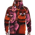 thumbnail image 6 of Lsque Five Nights At Freddy'S Pattern Casual Men's Hoodie,Hooded Sweatshirt with Kangaroo Pocket,Pullover Hoodie-3X-Large, 6 of 8