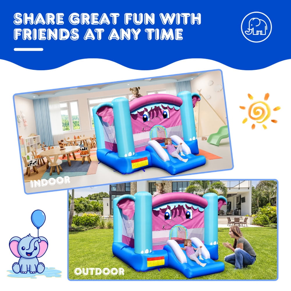 Aimee Lii 3-in-1 Princess Theme Inflatable Castle without Blower, Kids Bounce House, Playhouse for Kids Outdoor Aimee Lii 3-in-1 Princess Theme Inflatable Castle without Blower, Kids Bounce House, Playhouse for Kids Outdoor