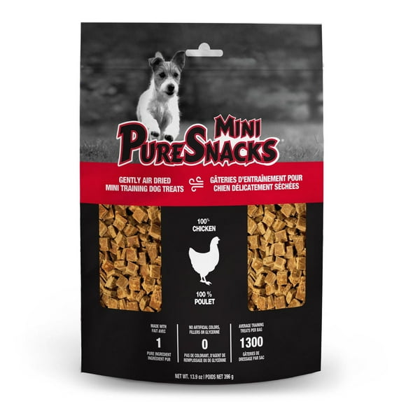 Mini-PureSnacks Air Dried Trainers, Chicken, 396g, 396g | 13.9oz