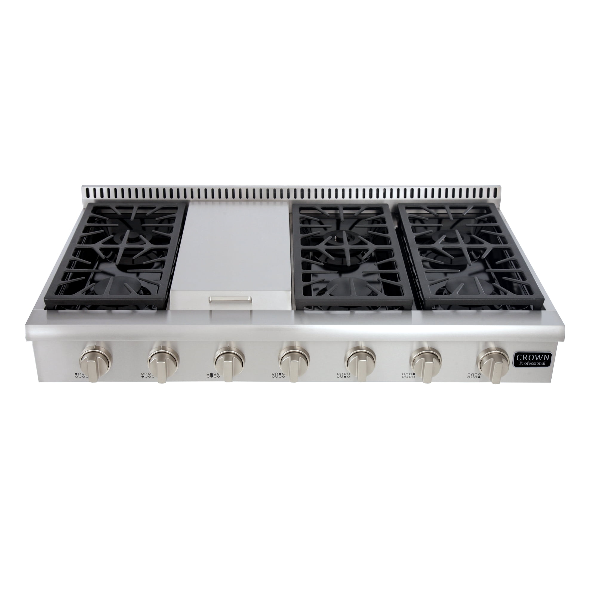 Crown 48 Inch Professional 114000 BTU, Gas Range Top ART4801