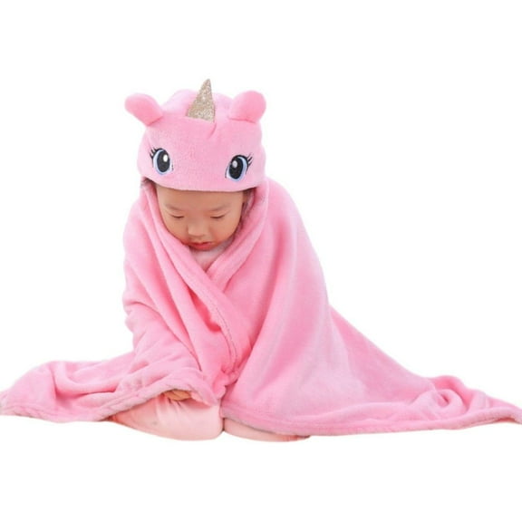 GYRATEDREAM Kids Hooded Beach Bath Towel, Boys Girls Hooded Bath Towel Wrap Toddlers Pool Towel with Hood Cover-ups for 0-24M