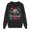 Father-Black, variant on YABCSAZ Matching Family Sweatshirts Long Sleeve Tops Oversized Pullover Casual Loose Shirts Santa Claus Cap Graphic Printed Tops for Family - Ugly Christmas Sweatshirts for Kids, Toddlers, Women, Men