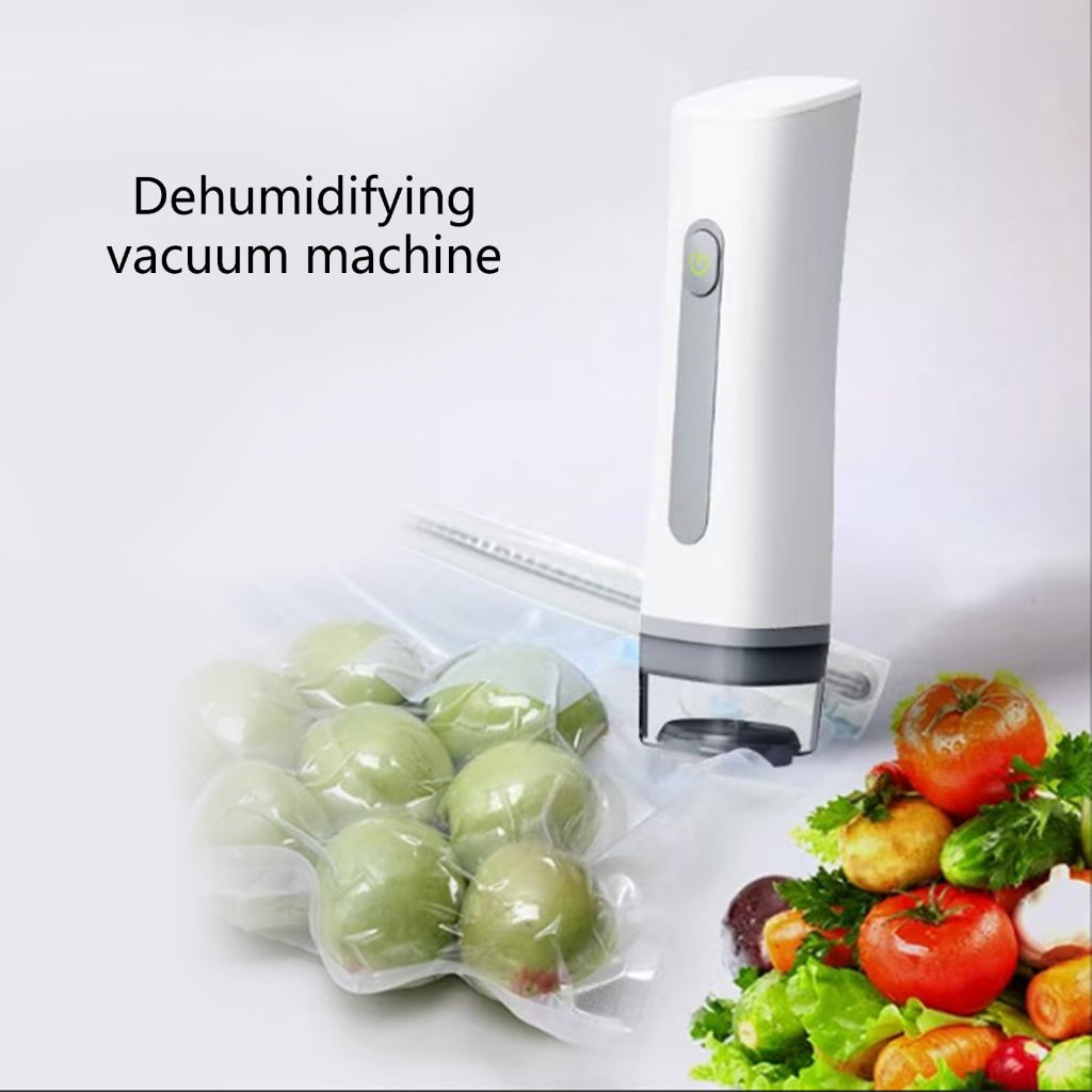 Yammee Handheld Food Vacuum Sealer Machine with Visible Water Tank and 30 Storage Bags