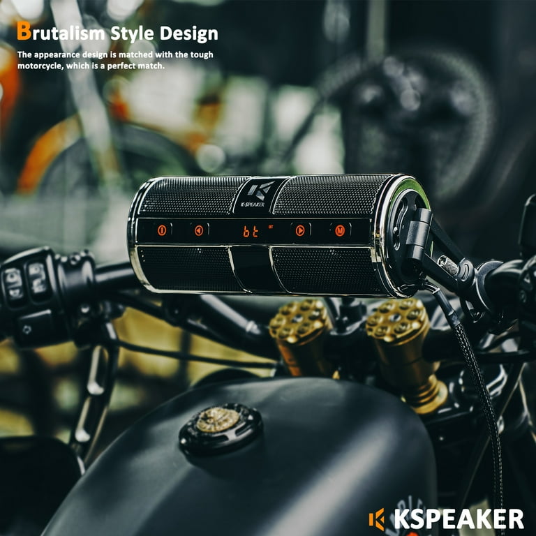Boss Speaker K SPEKAER Motorcycle Speakers Bluetooth Waterproof
