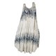 thumbnail image 1 of camiseto l tamaño de la impresión tropical del verano para mujer Beige M Salvador Vestido sin mangas mujer, 1 of 10