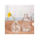 thumbnail image 1 of 1pc Transparent Creative Mini Vase With Spiral Pattern, Simple Desktop Hydroponic Flower Pot For Daily Use, 1 of 5