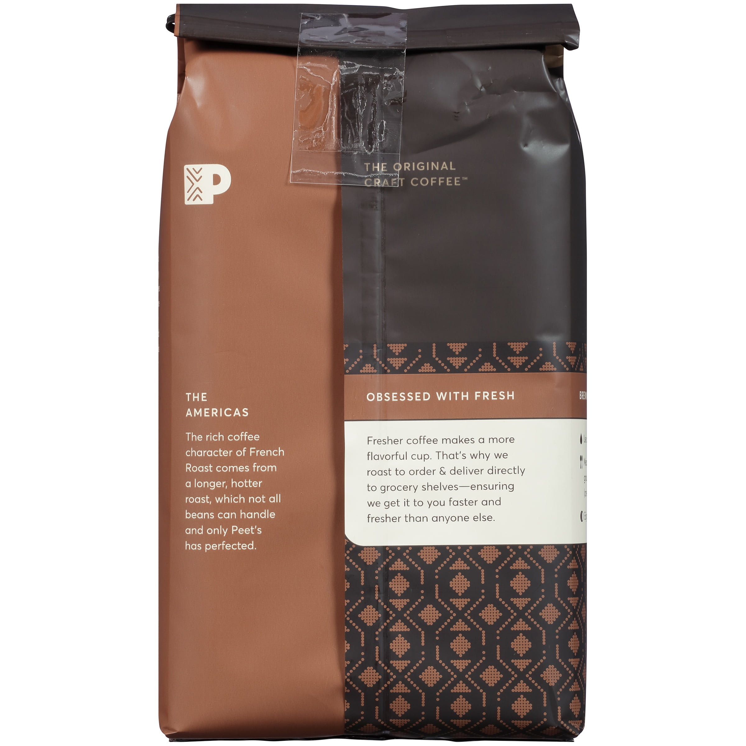 Peet's Coffee French Roast Ground Coffee, 20 oz