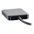 thumbnail image 6 of C2G 4K Mini DisplayPort to DisplayPort Monitor Splitter - Dual Monitor Hub - Video/audio splitter - 2 x DisplayPort - desktop, 6 of 6