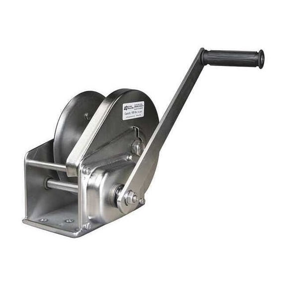 Oz Lifting Products Hand Winch,1500 lb.,6-57/64 in.Overall W OZ1500BWSS