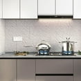 thumbnail image 2 of NSESSHome Marble Contact Paper, Peel and Stick Countertops Wallpaper Waterproof Self Adhesive Wall Paper Roll for Cabinets Drawers Kitchen Old Furniture, Modern Matt, 2 of 5