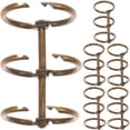 thumbnail image 2 of 6pcs Loose Leaf Binders Scrapbook Book Clips Three-hole Segmented Binders for Office, 2 of 8