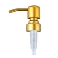 thumbnail image 2 of Fangkenuo 304 Stainless Steel Soap Dispenser Pump Replacement, 28/400 Thread Rust Proof Soap Pump Replacement for Regular Mouth Bottle Gold, 2 of 8