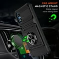 thumbnail image 5 of Fashion Case with Holder Stander Kickstand Drop Resistant Shockproof Case For Motorola Moto G Play 2024, 5 of 7