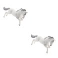 thumbnail image 1 of Vogacara de acción de modelo de Animal estático juguete para niños y adultos corriendo caballo 2piezas caballo corriendo, 1 of 6