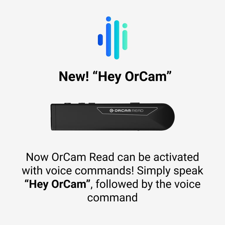 OrCam Read - First-of-its-Kind Artificial Intelligence (AI)