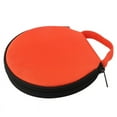 thumbnail image 3 of 20 CD / DVD Case Hard Plastic CD Pockets Storage Protective DVD Storage CD Bag for Travel Storage Pouch  Orange, 3 of 7