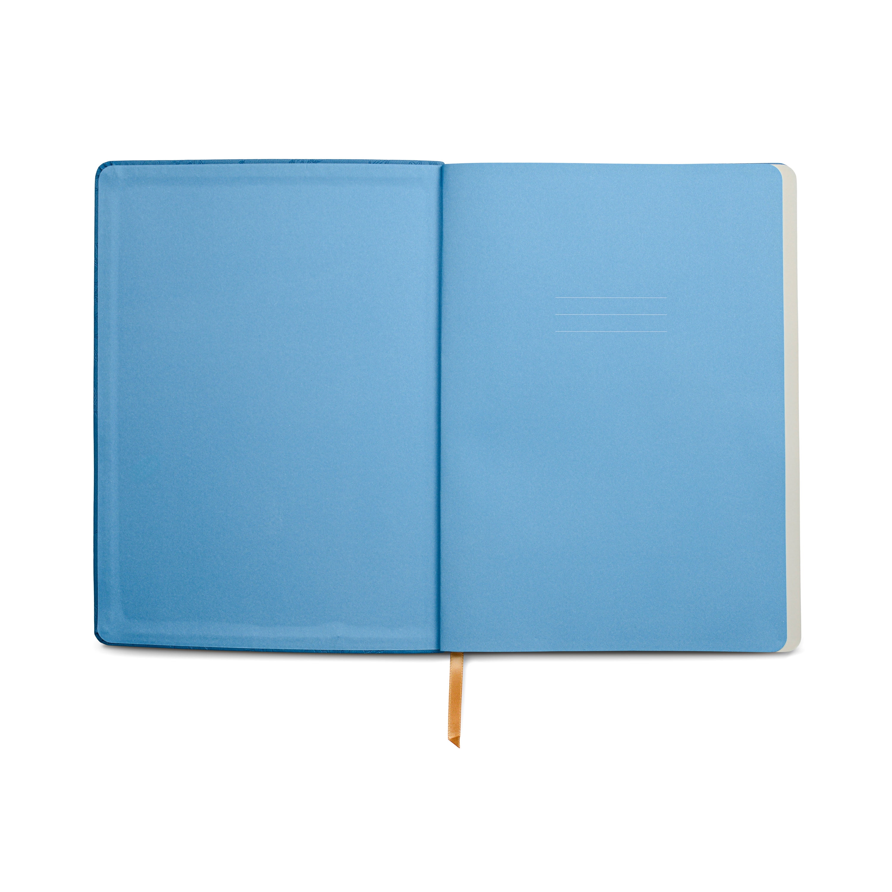 Think Ink Leatherette Jumbo Blue Wildflower Embossed Journal - 7.375” x 10.25", 192 Lined Pages
