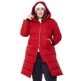 thumbnail image 3 of Alpine North, Kluane Plus - Women's Vegan Down Recycled Ultra Long Winter Parka (Plus Size) - Water Repellent, Windproof, Insulated Jacket with Hood, 3 of 6