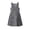 School Dress - Grey, variant on REDARER Girls Sleeveless Vest Dress Double Button Front Neck Tie Side Pleated A Line Casual Back to School Daily Dance Performance Kids Uniform Gown Dress,15-16 Years