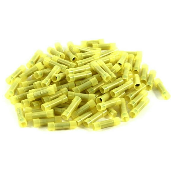 MR DJ 100 16-14 Gauge NYLON AWG YELLOW insulated terminals Crimping connector