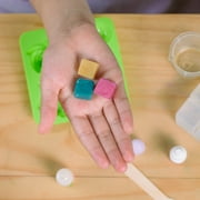 Kiss Naturals: Glycerin Soap Kit - Make 16 Soaps, DIY Kids Beauty, Organic Ingredients, Natural Fragrances, Mica-Based Colors, STEM Activity, Ages 6+