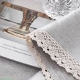 thumbnail image 4 of Mantel a prueba de aceite, impermeable, no lavado, mantel para mesa de comedor, pequeña mesa de centro fresca, mantel rectangular para cama y desayuno, 4 of 5