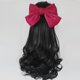 thumbnail image 1 of Peluca (1 lazo) Peluca de fiesta con accesorio para el cabello para mujeres y niñas, pelucas onduladas largas, peluca de pelo sintético, peluca de cosplay para fiesta, 1 of 4