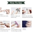 thumbnail image 3 of Christmas Nail Wraps Nail Cute Gel Nail Stickers Self Adhesive Manicure, 3 of 5