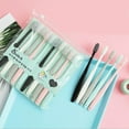 thumbnail image 1 of Adults Toothbrushes Toothbrush Set Toothbrushes With Cover Adults Toothbrushes Soft Brush Hair Multi Colors Toothbrush Set With Cover For  Care 10pcs, 1 of 6