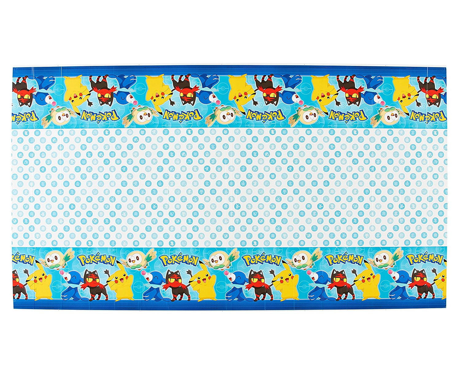 NEW Pokemon Pikachu And Friends Tablecover (54 In x 96 In) by DesignWare  Plastic