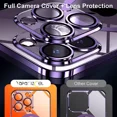 thumbnail image 3 of Funda Para iPhone Matte Magsafe Mica Cristal En Lente Cámara, 3 of 7