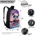 thumbnail image 6 of Yuyamidu Cute Capybara School Backpack Set 3Pcs Lightweight Casual Daypacks with Lunch Bag Pen Bag Set Lightweight Portable Lunch Box Elementary Middle School Kids Backpack, 6 of 7