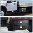 thumbnail image 2 of Eastvita 24-18 - 20 Durable Aluminum Truck Tool Box with 1 Drawer Two - Tier Organizer Design Waterproof Underbody Toolbox for Pickup Truck Bed RV Trailer, 2 of 4