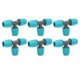 thumbnail image 5 of Conector en T BuyWeekMX 20 piezas de 16mm con bloqueo de tubería en T, 5 of 9