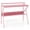 Pink, variant on 39.5 " Modern Computer Desk with Monitor Stand & Storage Shelf, Small Gaming Desk for Home Office,Pink