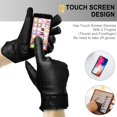 thumbnail image 5 of Dream Apparel Motorcycle Riding Gloves for Men Women Biker W/ Touchscreen, Waterproof Full Finger Glove Motorbike, Cycling, Driving, Hiking, 5 of 6
