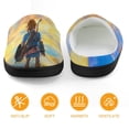 thumbnail image 5 of Game The Legend of Zelda Breath of The Wild Soft Plush Slippers for Boys Girls Winter Warm Cotton Slippers with Rubber Sole Non-Slip Kid's Slip on Shoes Fluffy House Slippers For Indoor And Outdoor, 5 of 8