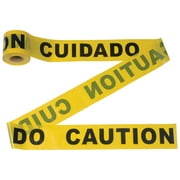 Johnson 3321 CAUTION Tape, 300' x 3", Yellow, 1 Roll