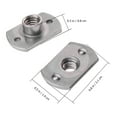 thumbnail image 2 of LRXIYODE 15PCS Steel Nut T-shaped Welded for Wood and Wet Environments Indoor Projects, 2 of 7