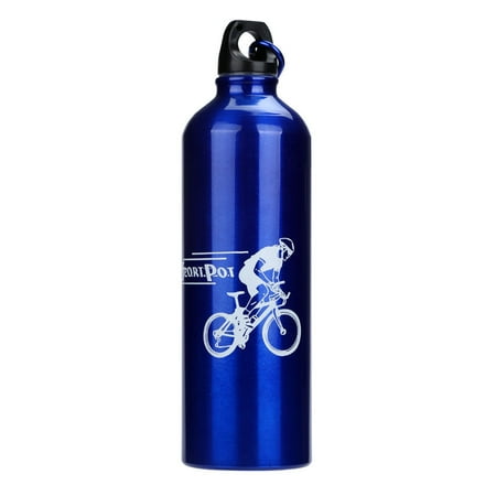 

MIARHB Cycling Camping Bicycle Sports Aluminum Alloy Water Bottle 750ml