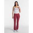 thumbnail image 2 of No Boundaries Flare Pants with Foldover Waistband, 32'' Inseam, Women's and Women's Plus XS-XXL, 2 of 5