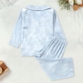 thumbnail image 5 of BOOMNY Baby Girls 2 Peice Pajamas Sets Soft Long Sleeve Buttons Sleepwear Tops Pants Pjs Set for Kids Cozy Loungewear Homewear, 5 of 5