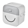 thumbnail image 1 of Gris impermeable soporte para papel de cocina soporte de papel higiénico Portarrollos de papel higiénico caja de tubo caja de almacenamiento para inodoro, 1 of 5