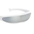 thumbnail image 4 of Gafas de sol Macarena 2 de visera de Lente marco espejo pteado colorido, 4 of 8