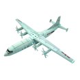 thumbnail image 5 of Almencla 1:240 Scale 4D Aviation Model DIY Assemble Miniature Armored Aircraft Toy Aircraft for Adults Boys Keepsake Collectibles Gift Transport Plane, 5 of 8