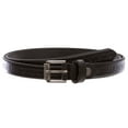 thumbnail image 2 of Women's 3/4" (17 mm) Full Grain Leather Embossed Skinny Beveled-Edge Belt, 2 of 2