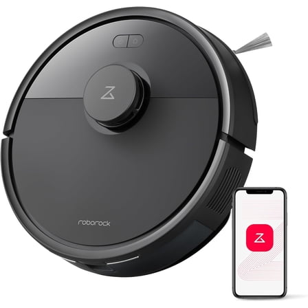 Q7 L5  Robot Vacuum and Mop Cleaner, DuoRoller Brush, 8000Pa Strong Suction, Lidar Navigation, Obstacle Avoidance, Multi-Level Mapping, Perfect for Pet Hair
