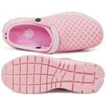 thumbnail image 2 of Couple Garden Clogs Summer Sandals Mesh Slippers Beach Shoes Lightweight Non-Slip Soft Outdoor Indoor 8.5 Women/ 7 Men, 2 of 5
